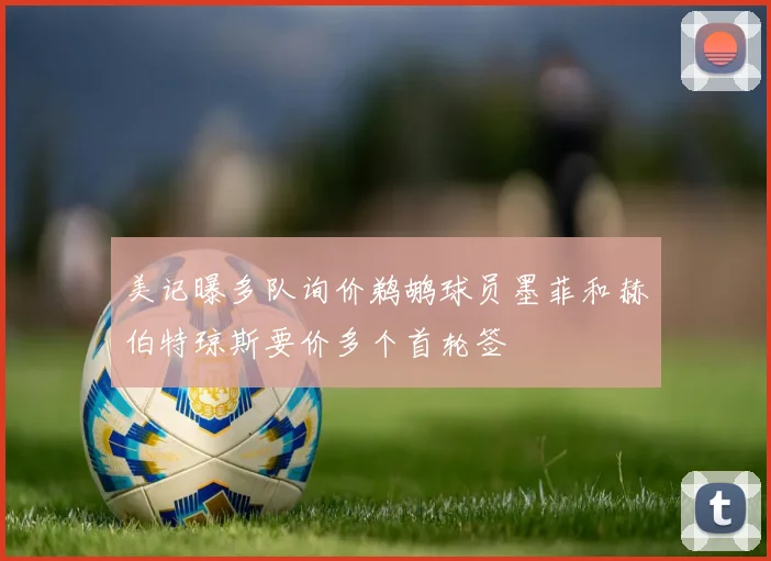 美记曝多队询价鹈鹕球员墨菲和赫伯特琼斯要价多个首轮签