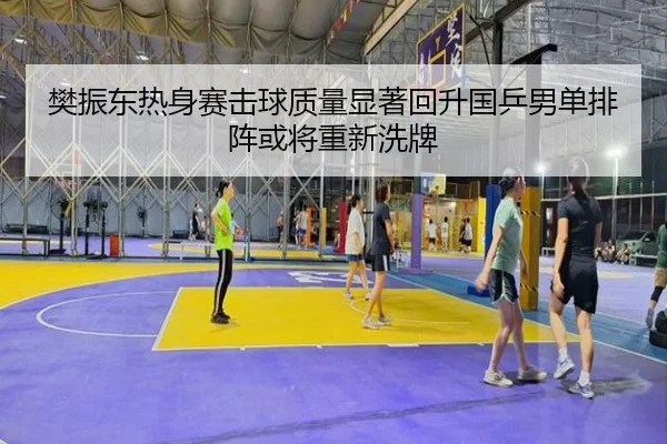 樊振东热身赛击球质量显著回升国乒男单排阵或将重新洗牌 | 3yi